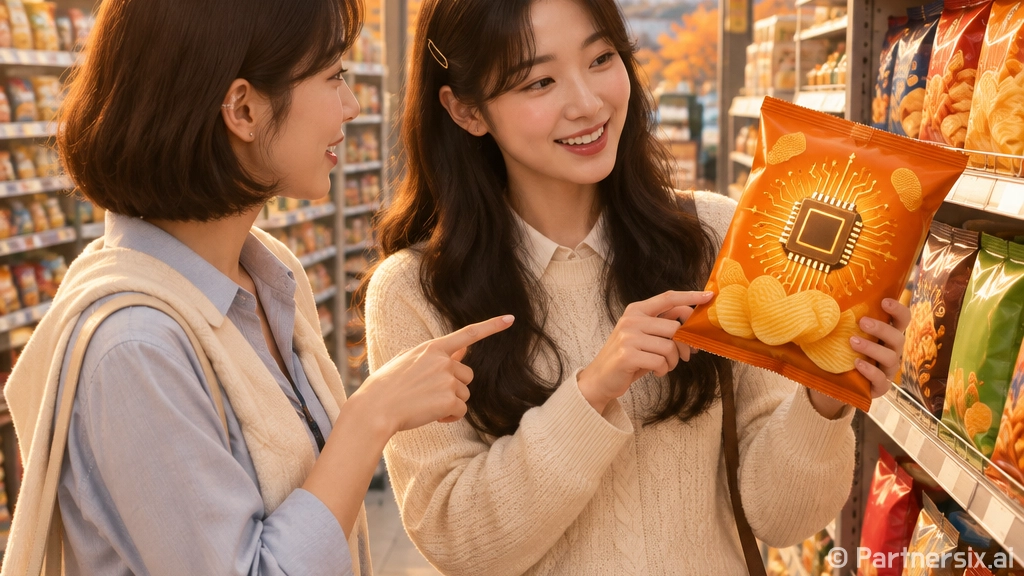 hbm칩 과자를 먹는 브랜드로 만든 SK하이닉스의 진짜 이야기