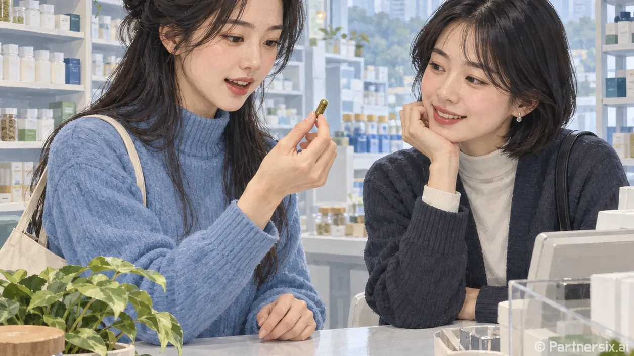 계수정 캡슐을 찾다가 브랜드의 빈칸을 봤다
