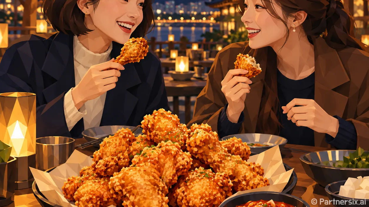 bhc 알싹킹을 보니 바삭함보다 약속이 먼저 보였다