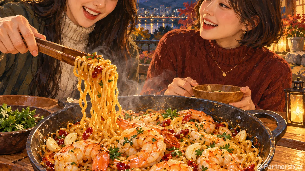 감바스 짜파게티가 소비자 레시피에서 제품이 된 이야기