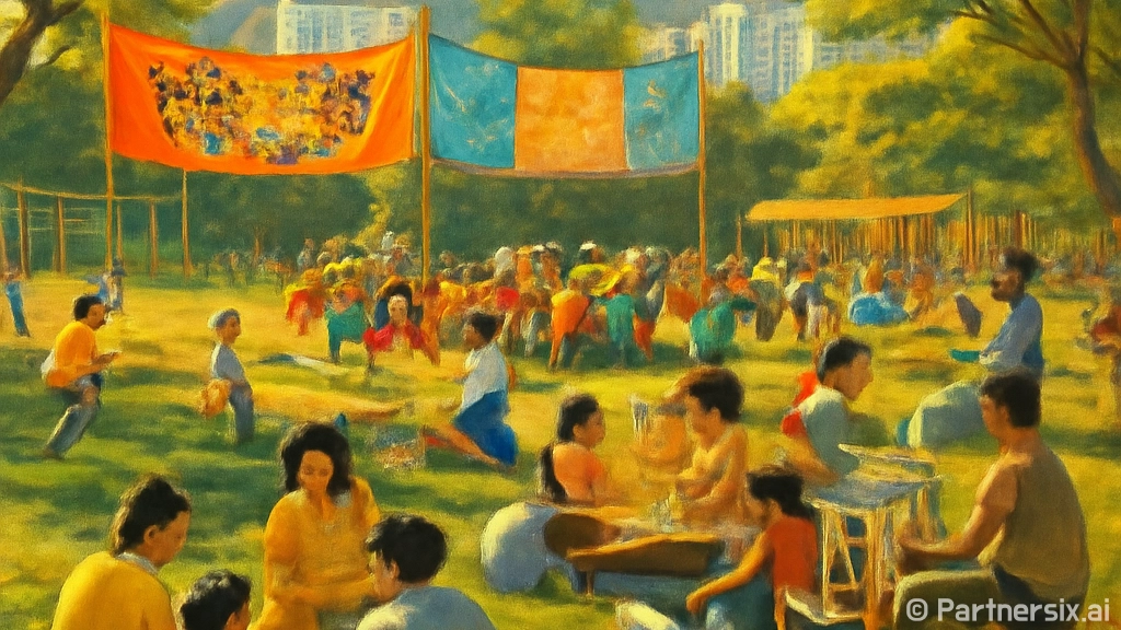 부산 공원서 펼쳐지…