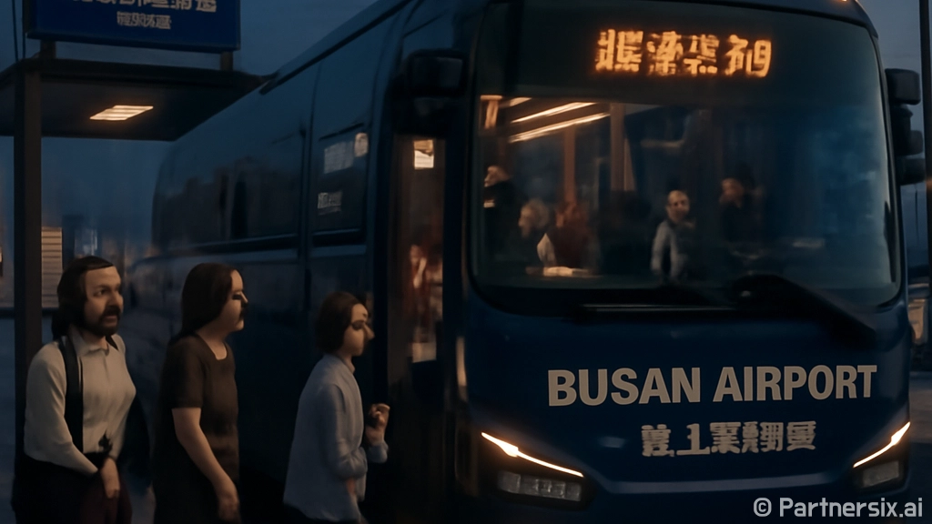 부산 공항리무진버스…