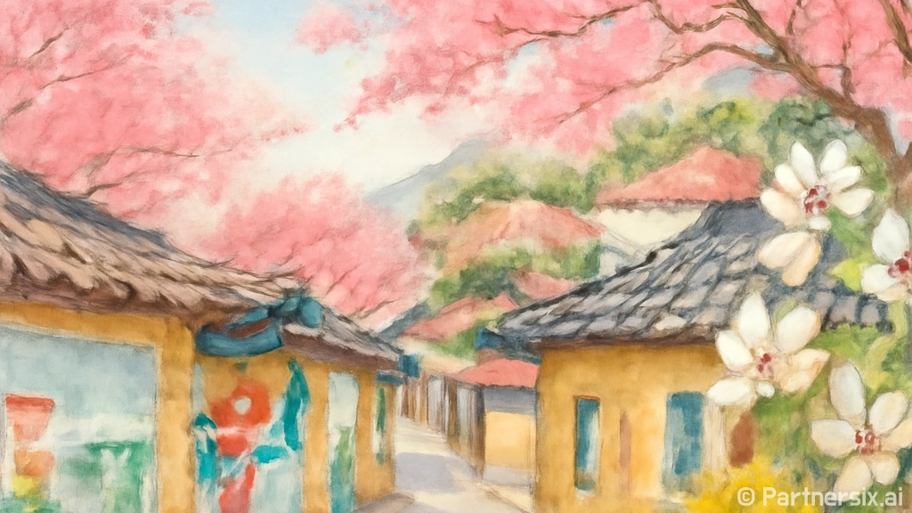 부산 닥밭골 벽화마을 봄 산책 가이드