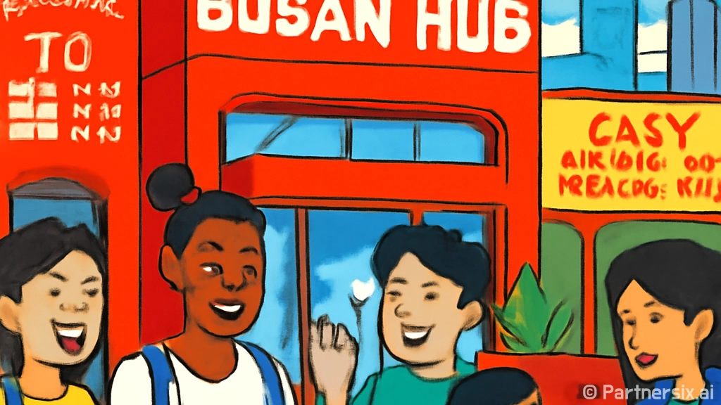 부산 외국인 유학생…