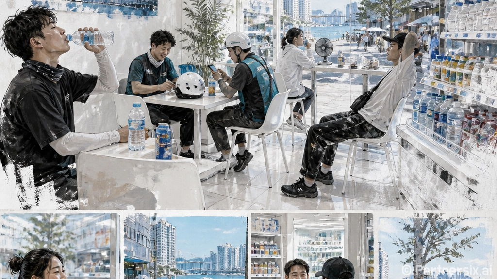 부산시, 폭염 속 …