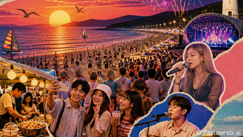 다대포서 펼쳐지는 …