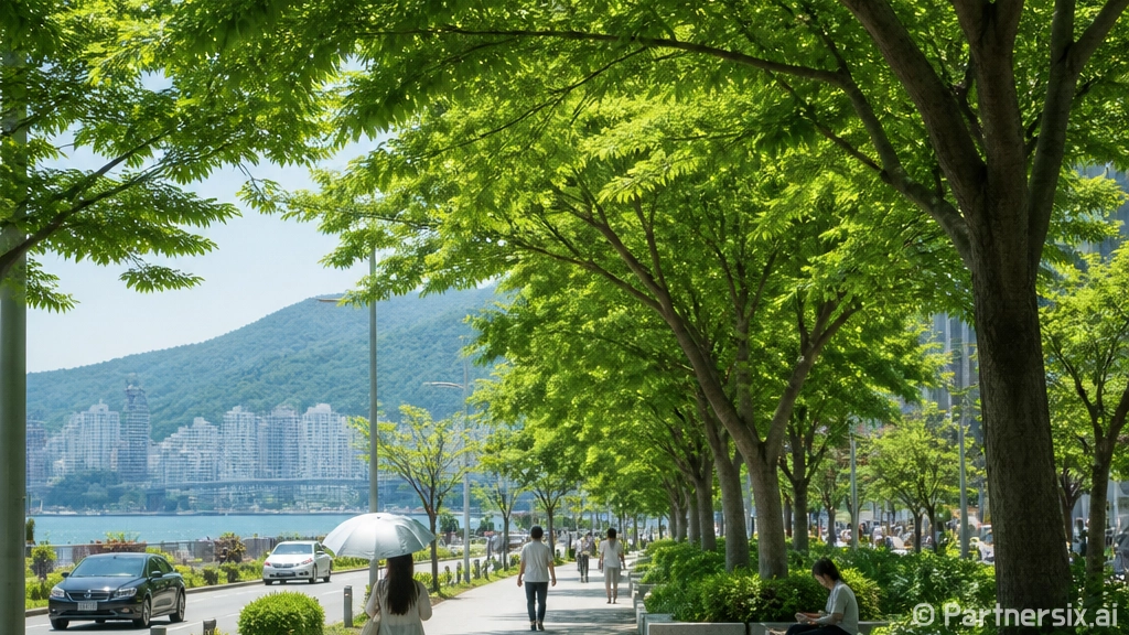 부산시, 폭염 속 …
