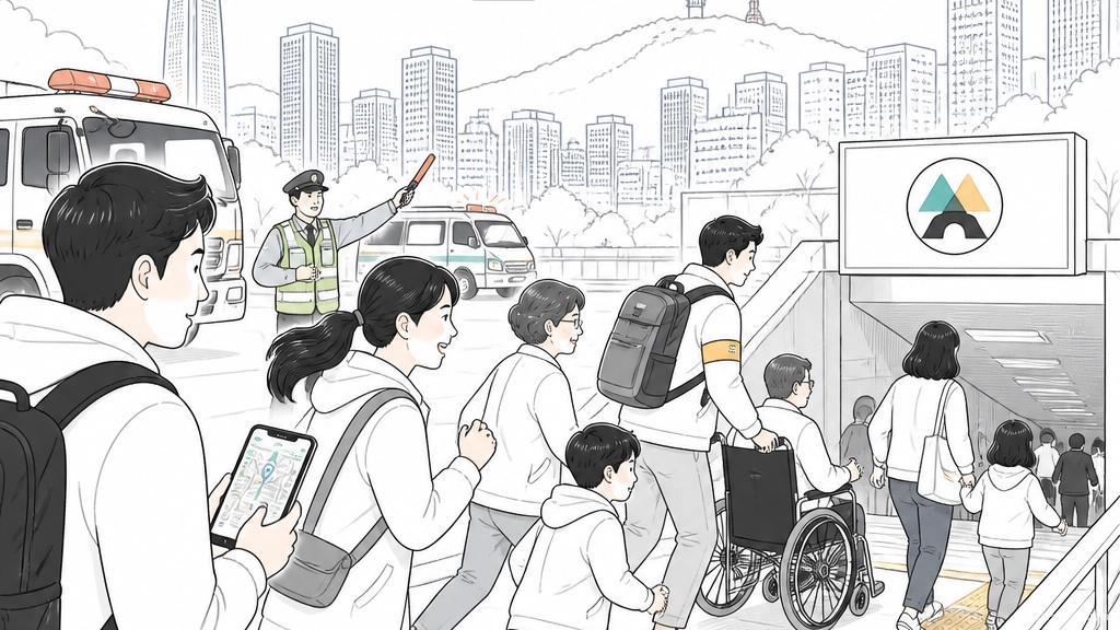전국 동시 민방위 훈련, 안전 대피 요령 안내