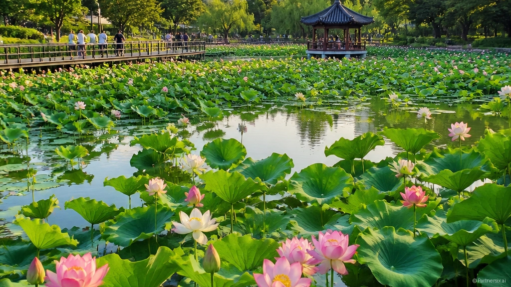 부산 금정구 두구동연꽃소류지 산책 명소