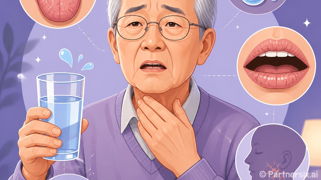 노년층 구강건조증 관리법 총정리