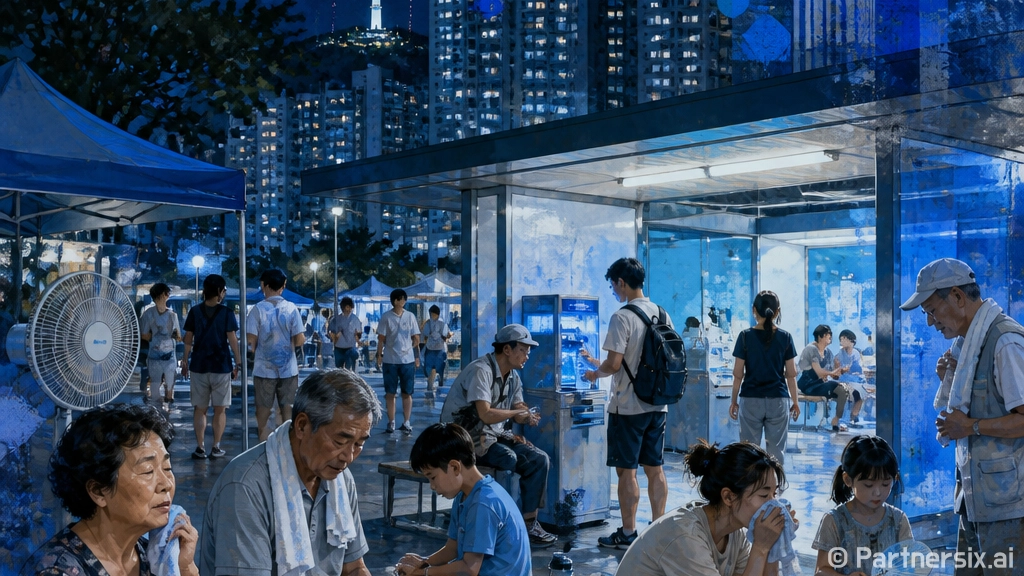 열대야 속 시원한 쉼터, 동구 야간 무더위 휴게소 운영