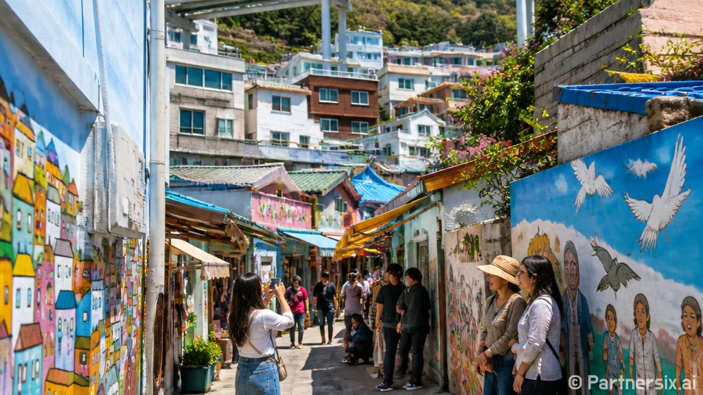 골목길의 변신, 닥밭골벽화마을과 경사형 모노레일