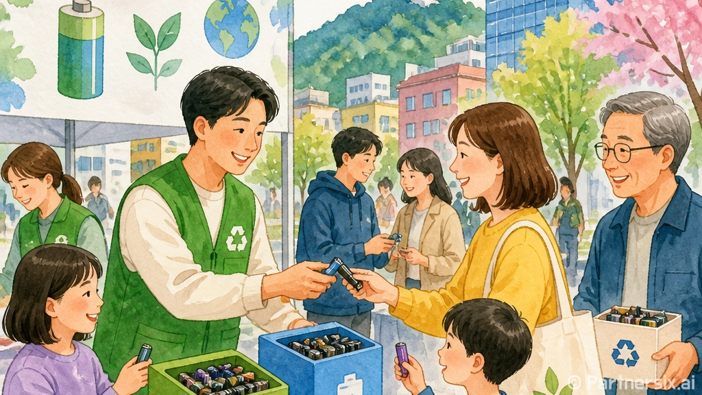 폐리튬배터리 안전배출로 화재 예방