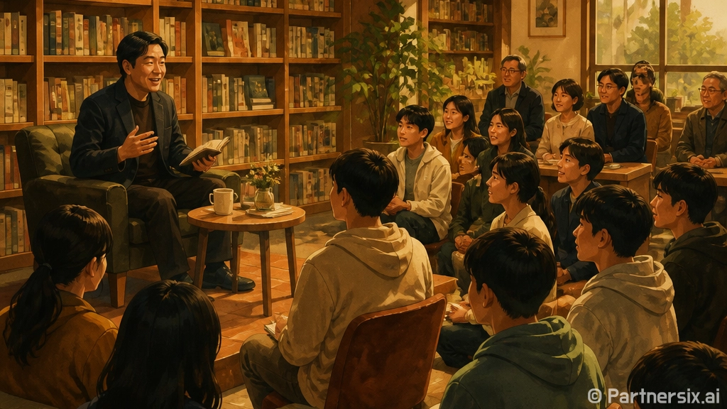 금샘도서관서 만나는 정대건 작가와의 특별한 시간