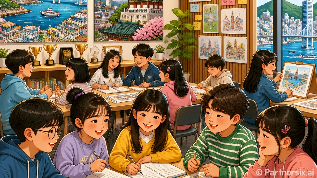 부산 어린이기자단, AI와 기사작성 특강 성료