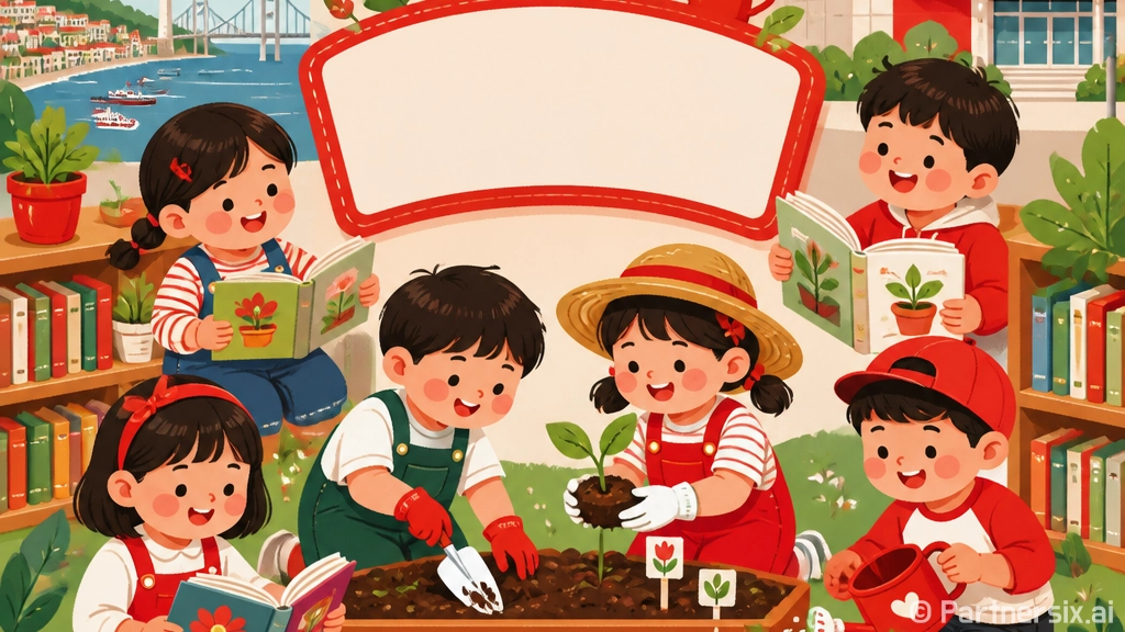 영어동화와 텃밭 체…