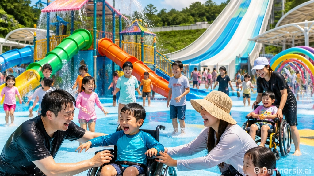삼락생태공원 장애인 가족 물놀이 축제