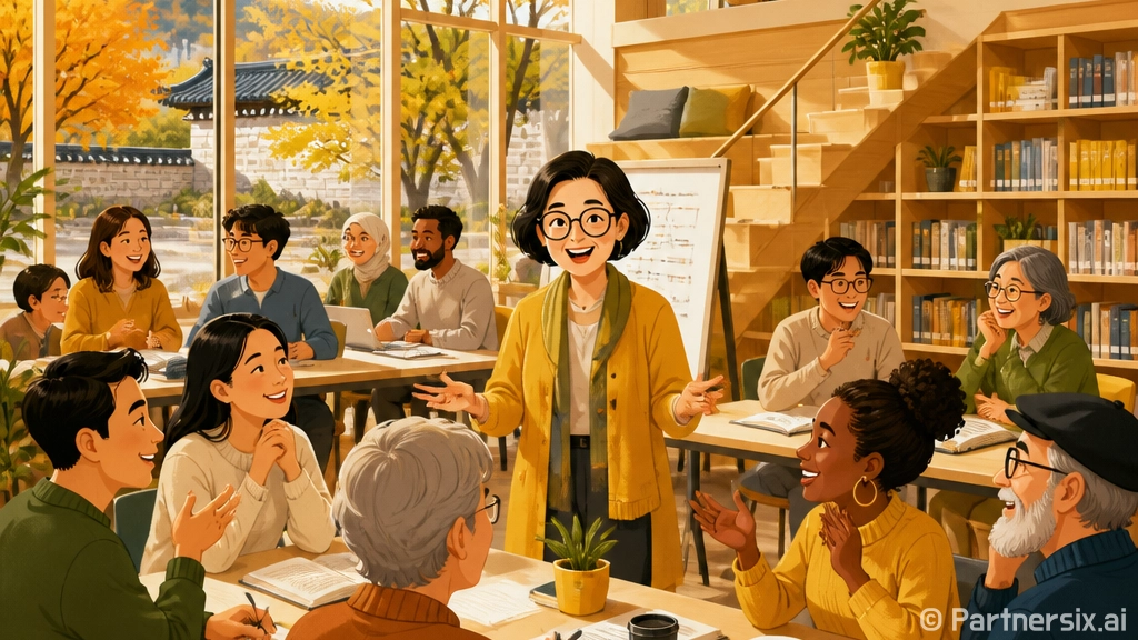 동래읍성도서관 가을…