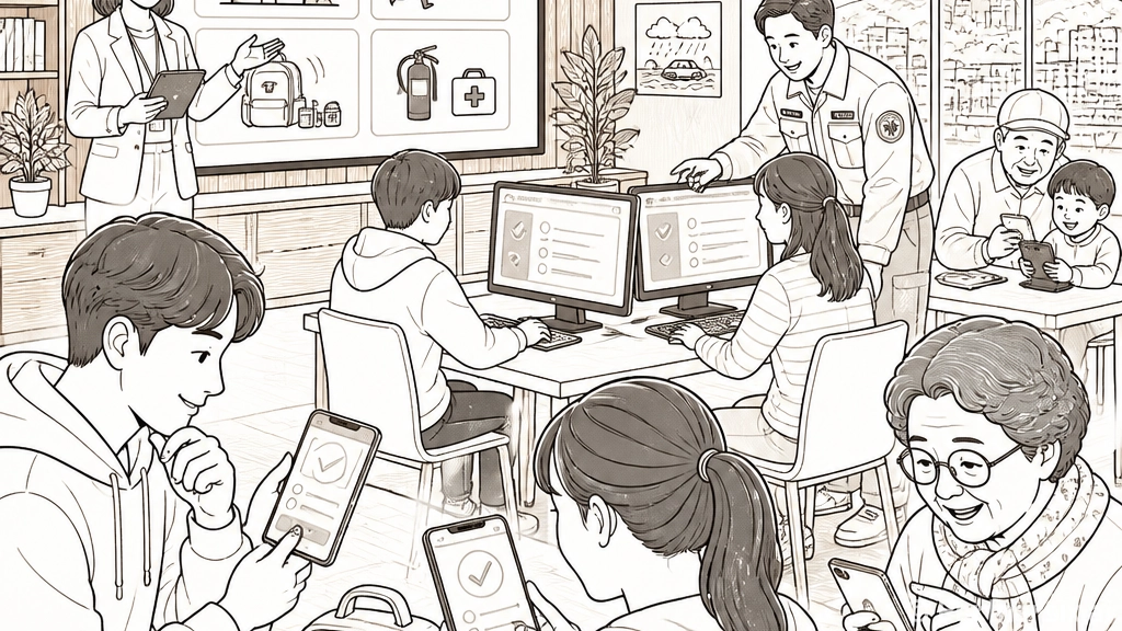 동래구민 위한 재난안전 퀴즈 교육