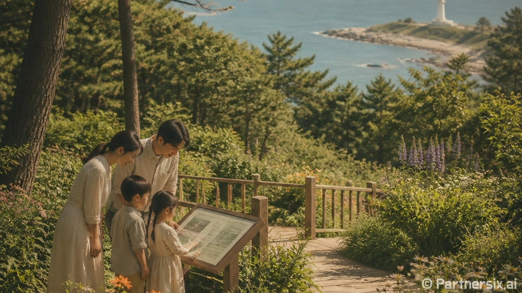 청사포 숨은 힐링 명소 푸른생태숲