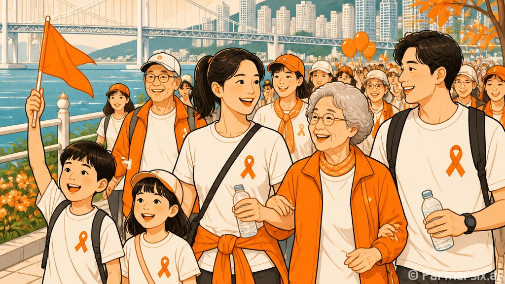 부산서 치매극복 걷기행사로 건강과 선물 두 마리 토끼