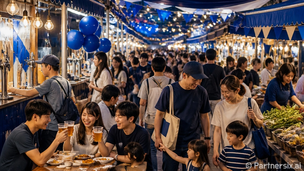 반여2동시장 할인맥주페스티벌 활기