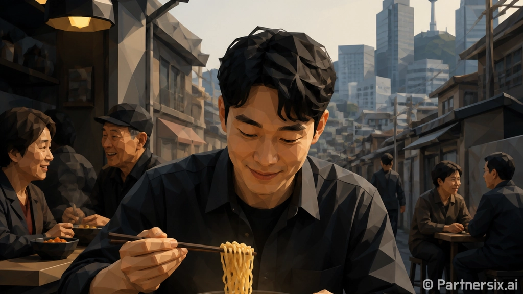 라면 한 그릇에 피어나는 이웃 사랑