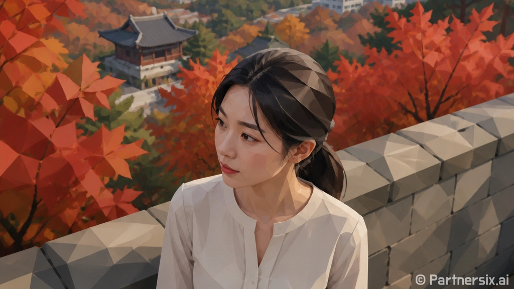 달빛 아래 이웃과 함께하는 라인댄스 체조