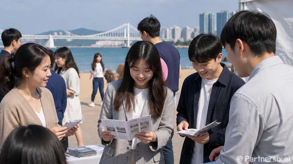 광안리서 펼쳐지는 …