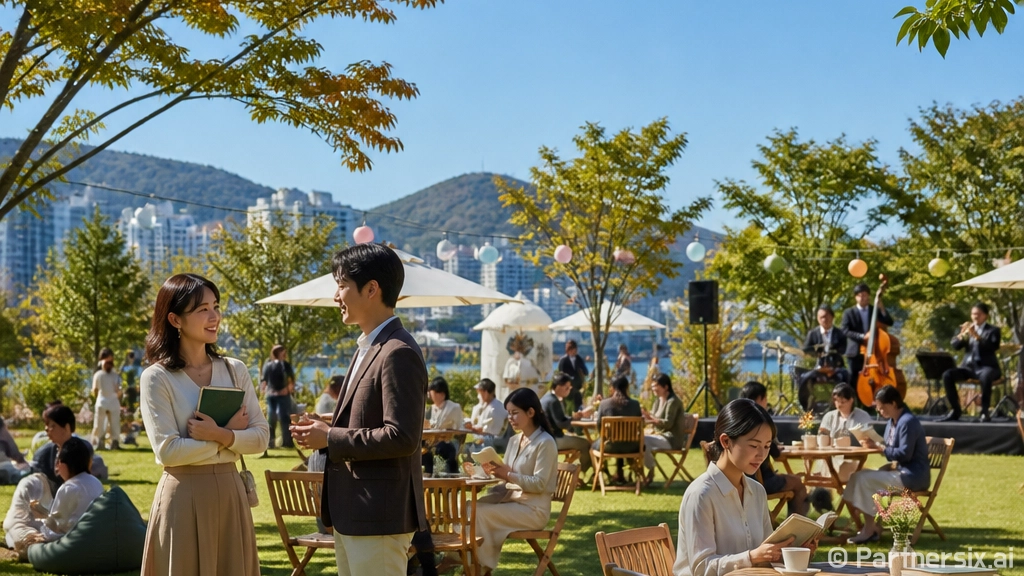 가을바람 속 강서 기적의도서관 야외도서관 행사