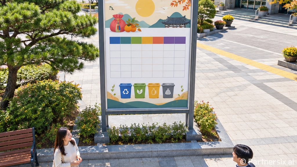 사상구 추석 연휴 생활폐기물 배출 일정 안내