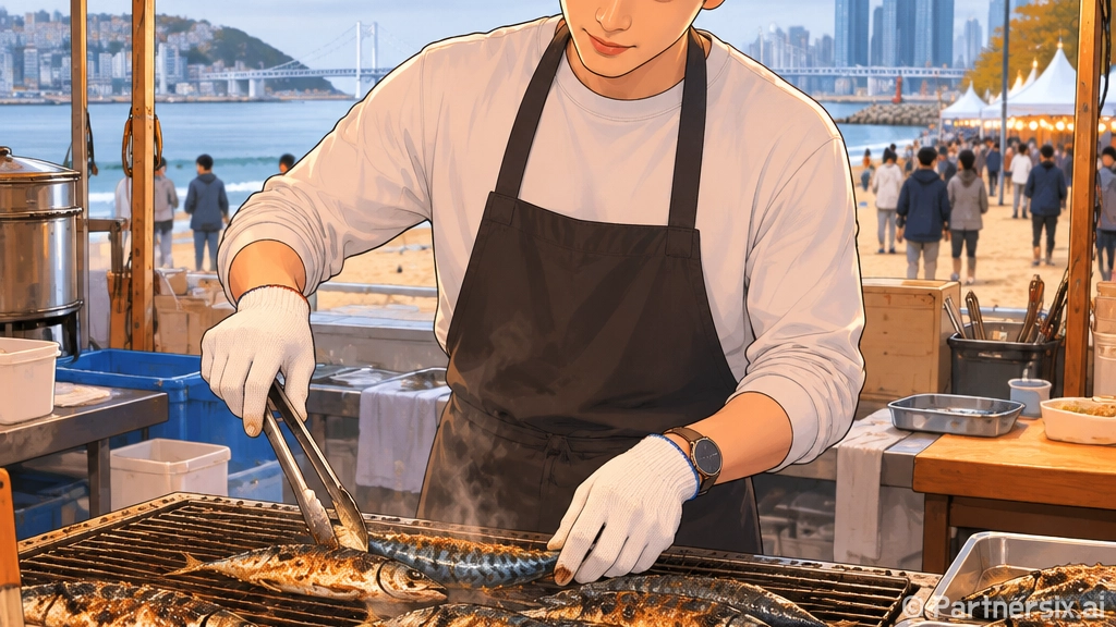 부산고등어축제 낭만…