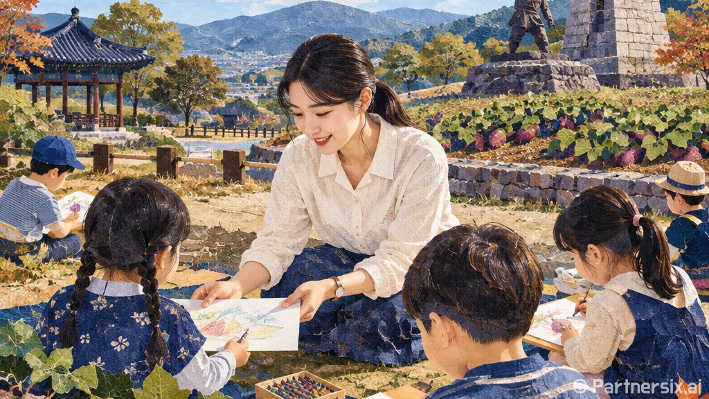 조내기고구마동산 어린이 사생대회 개최