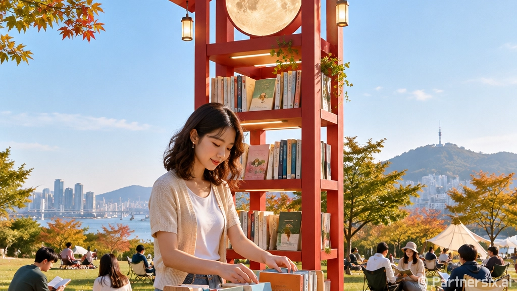 부산 남구 평화공원 달빛야외도서관 성황