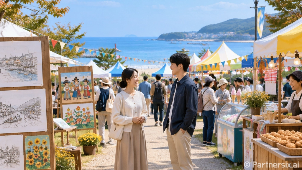 가을 바다와 함께한…