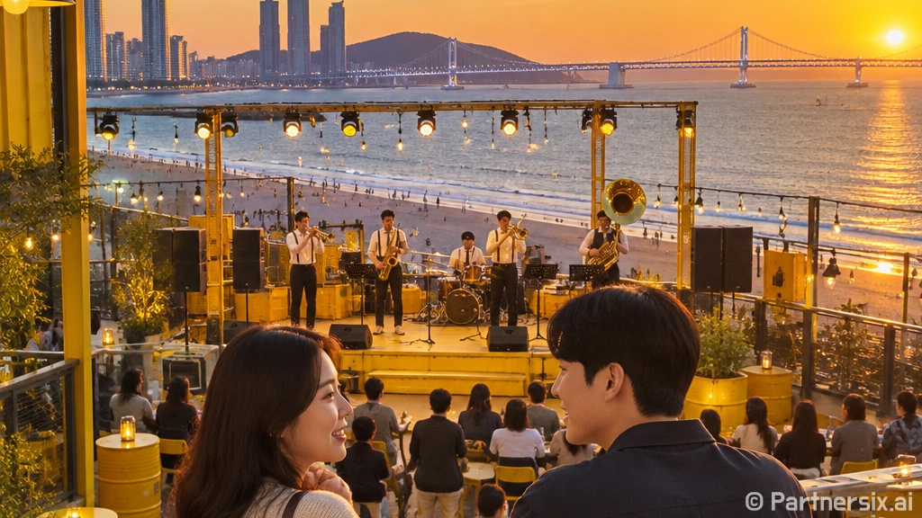 가을밤 광안리 발코니 음악회, 브라스 밴드 탄단지와 함께