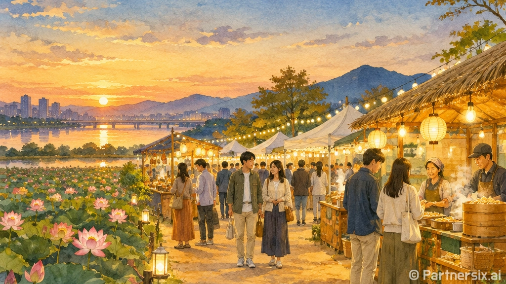가을밤 빛내는 별바다부산 나이트 마켓