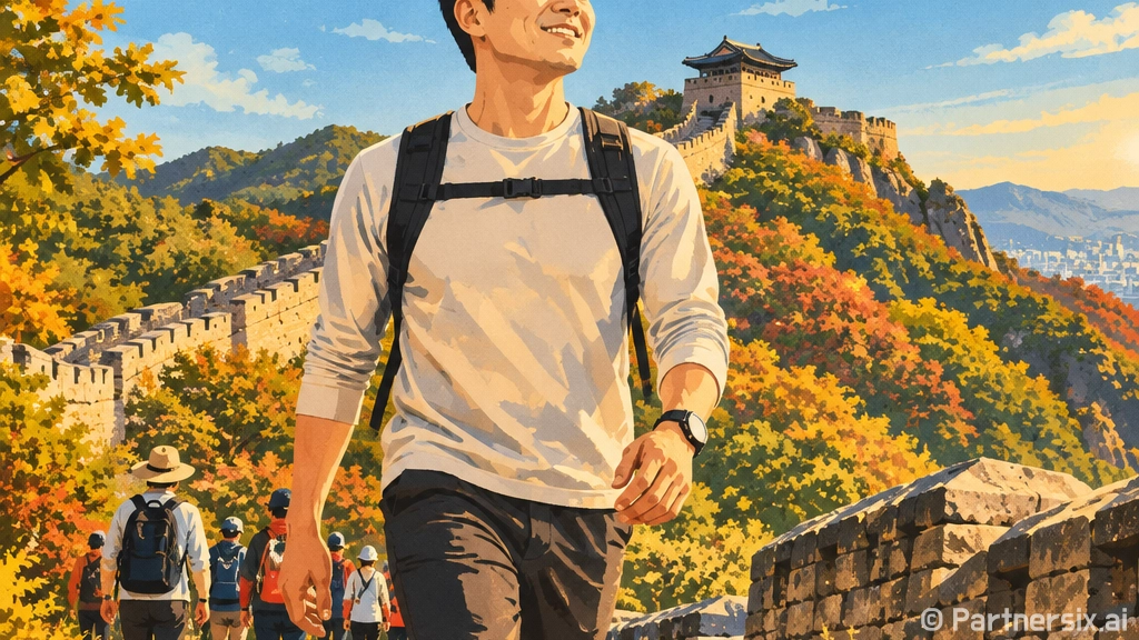 가을 금정산성 걷기 축제, 모바일로 즐기자