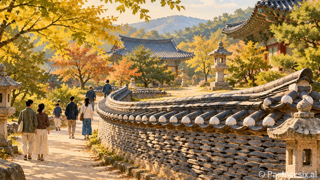 부산 옥련선원, 기와담장과 사찰 산책의 매력