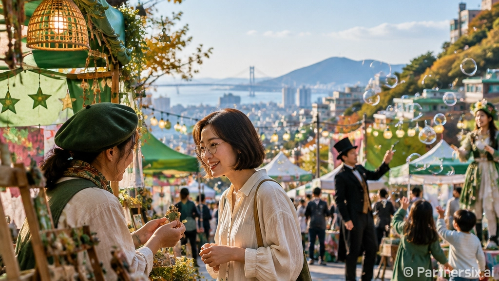 하리단 별빛축제, 가을밤 빛내다