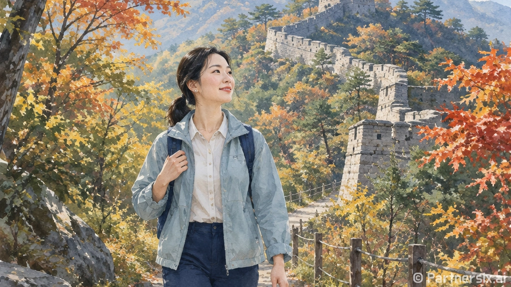 가을 금정산성 트레일워크 첫걸음