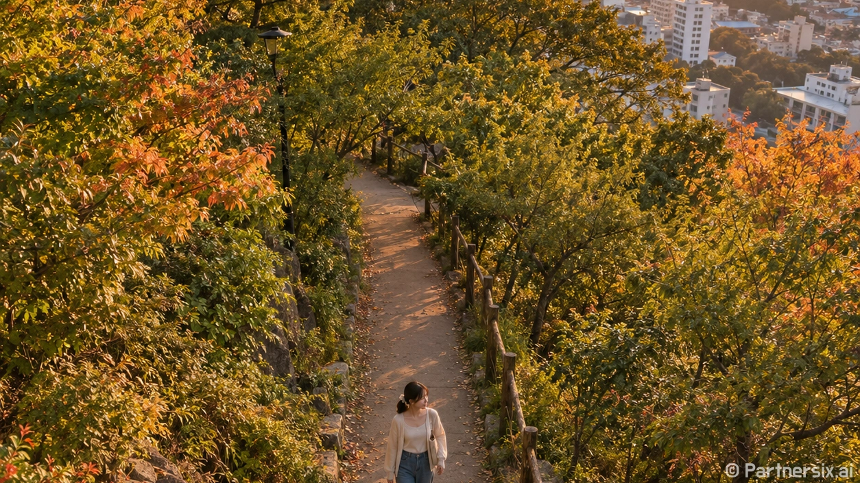부산 서구 동대신동 숲또랑길 힐링 산책