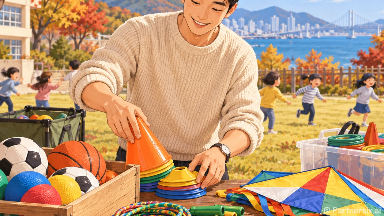 사하구 아이들 밖으로