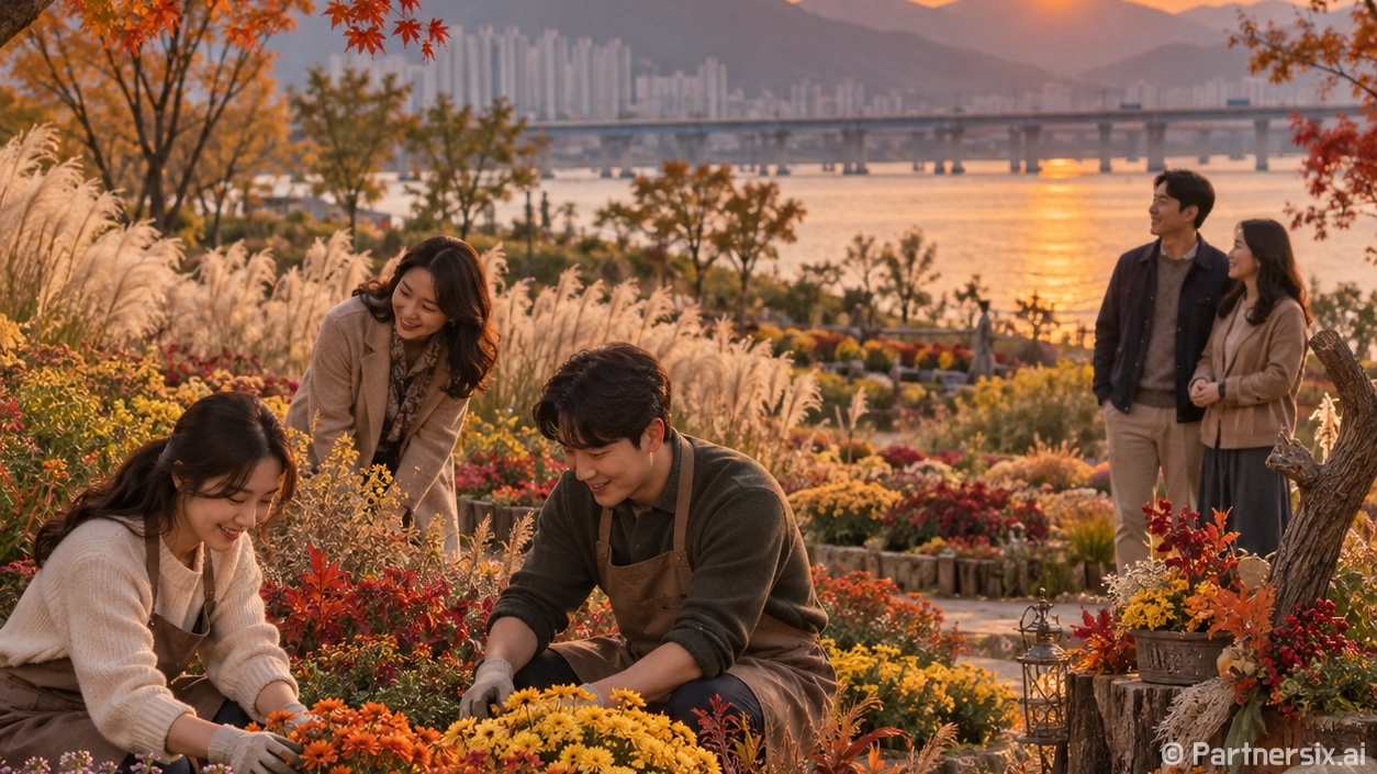 낙동강에 피는 정원