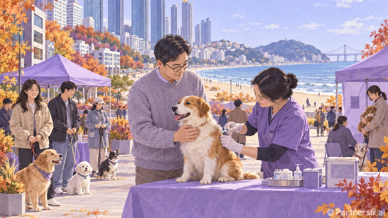 해운대 광견병 접종 체크