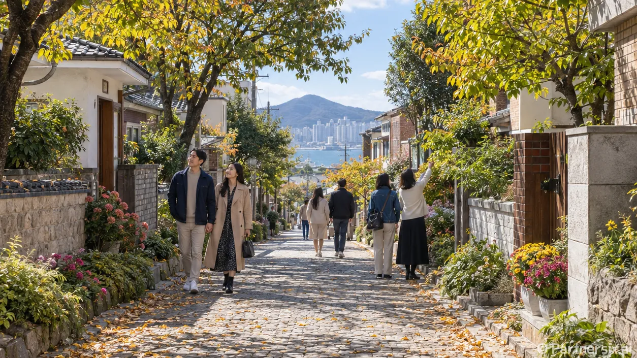 가을빛 남치이 산책