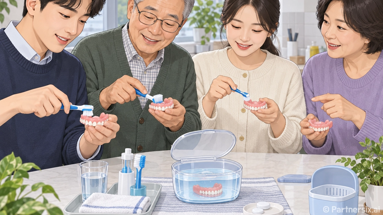 틀니 수명 지키는 관리법
