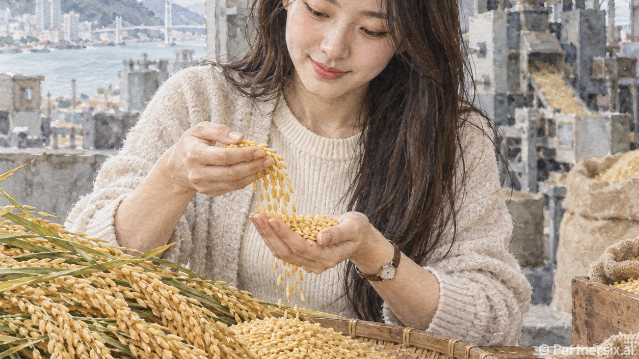 출생체중만큼 부산햅쌀