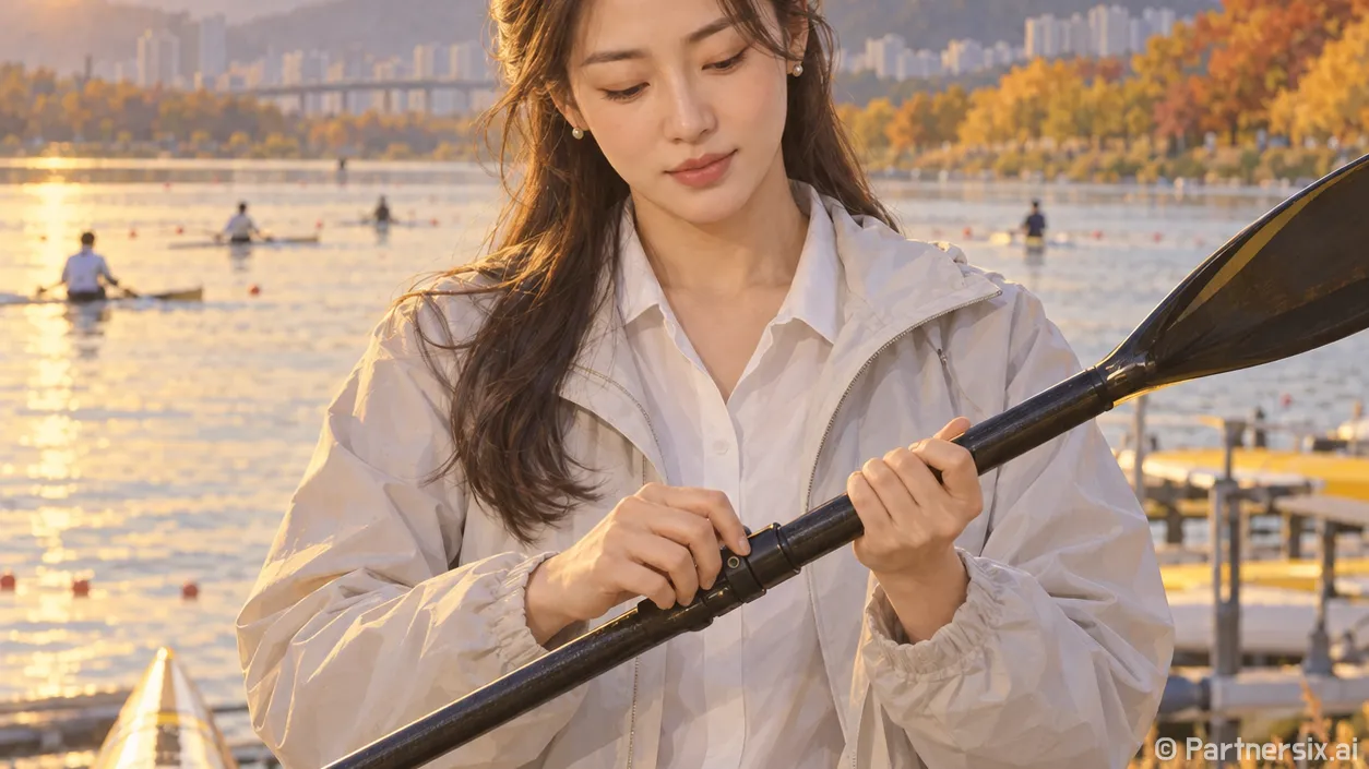 서낙동강 가르는 부산 카누
