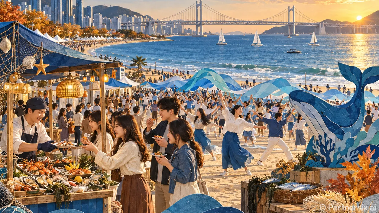 광안리에 번지는 블루푸드 물결